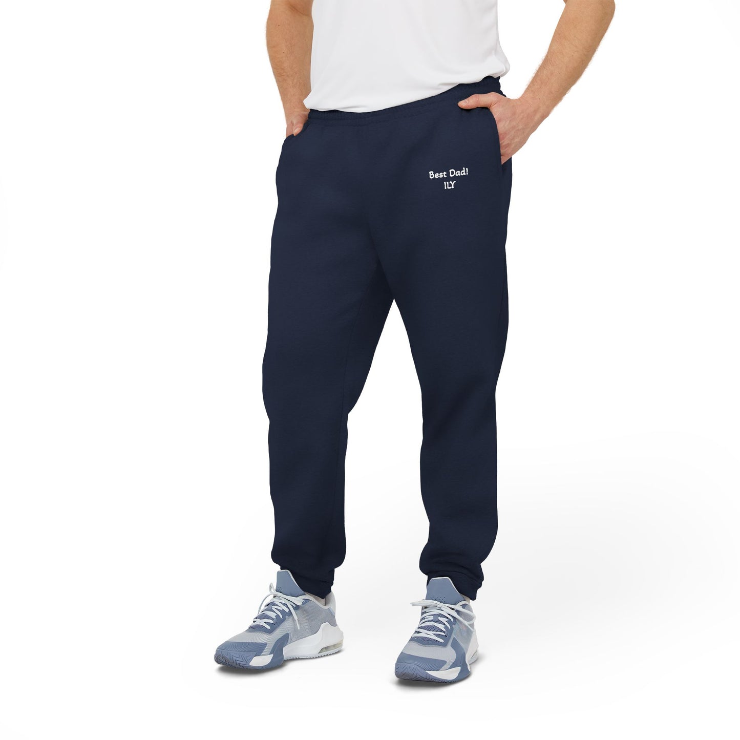 Fleece Joggers, adidas Text Personalized Unisex Sweatpants