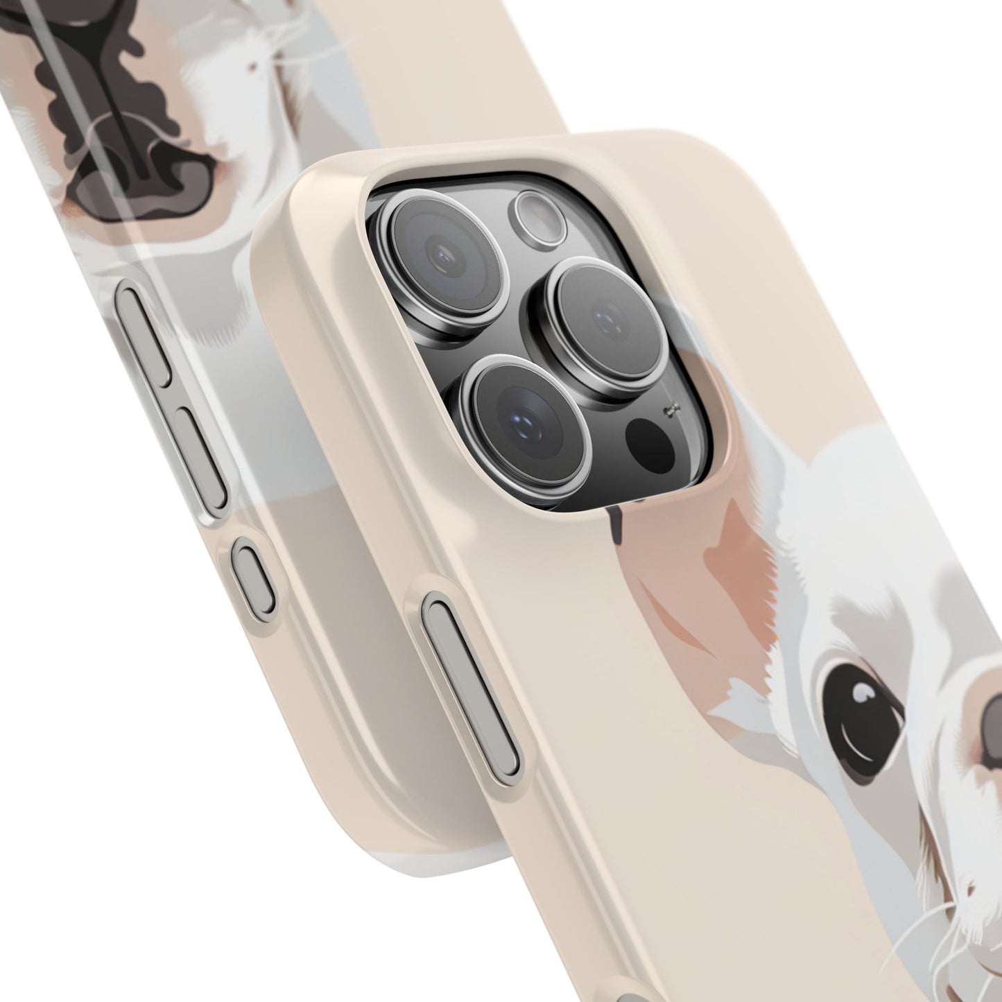 Phone Case - Cute White Frenchie Smartphone Cover