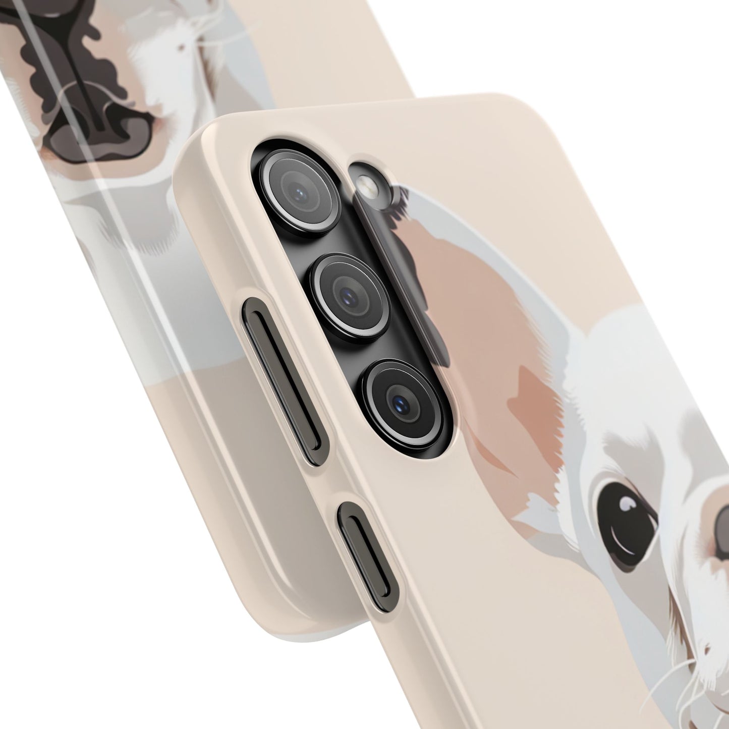 Phone Case - Cute White Frenchie Smartphone Cover